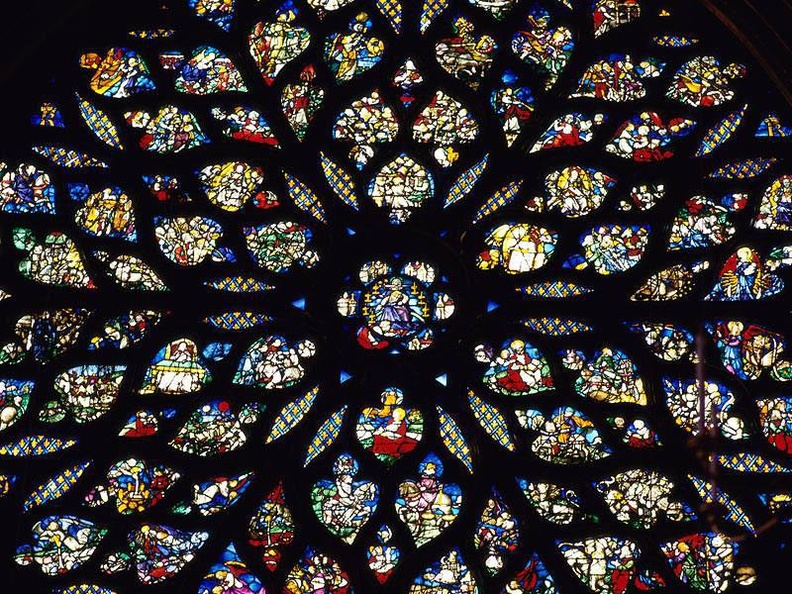 Sainte Chapelle Stained Glass Rosary, Paris, France
